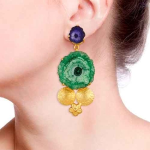 Druzy Stone Studs And Earrings Manufacturers in Punjab
